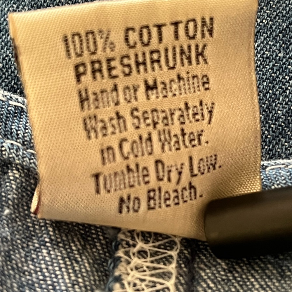 Cactus California Vintage Denim Dress Hand- Painted Kokopelli & Cactus Sz Large - Picture 13 of 16